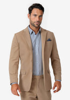 Astor Camel Cotton Suit - SARTORO311