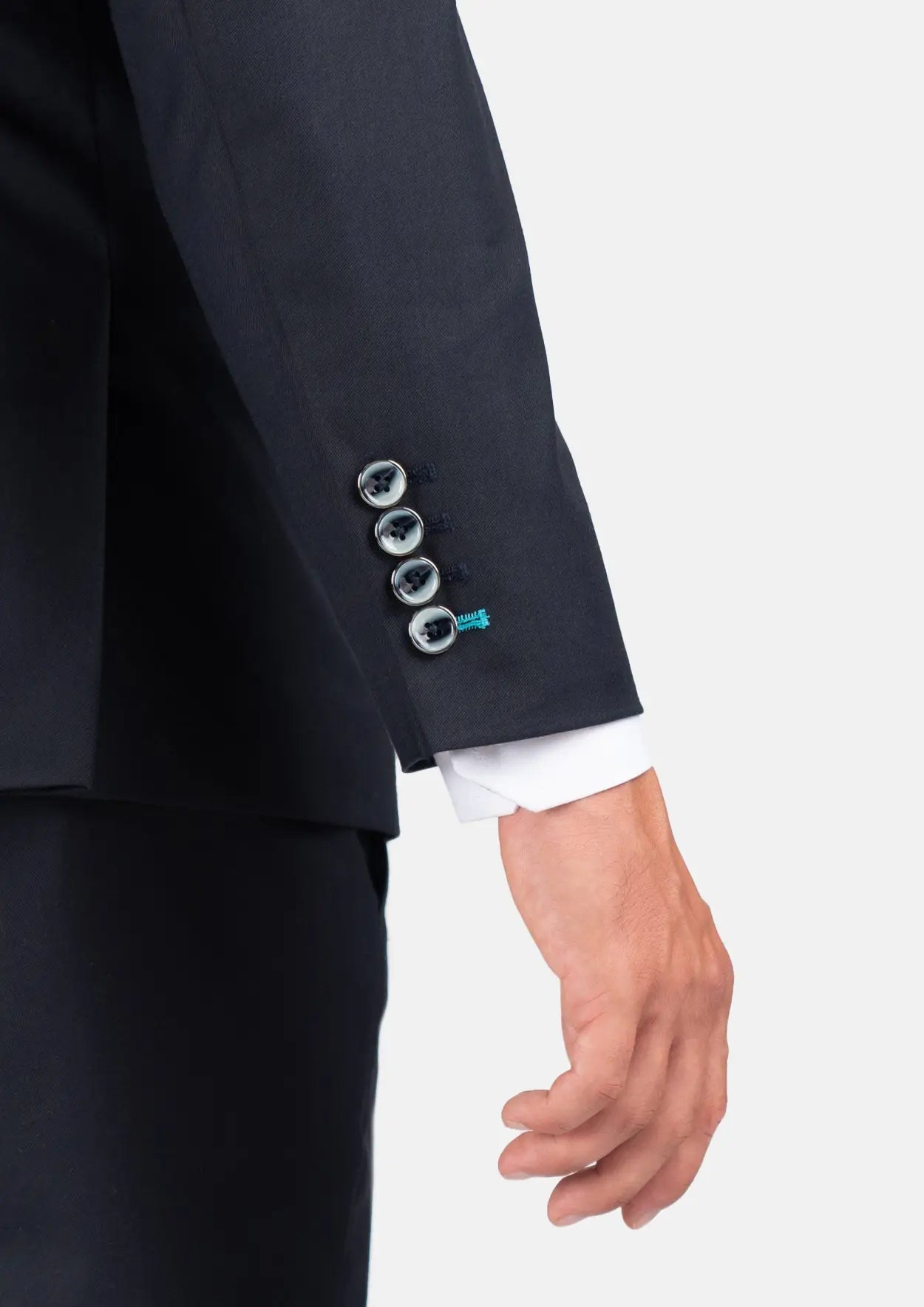 Astor Dark Navy Twill Suit - SARTORO