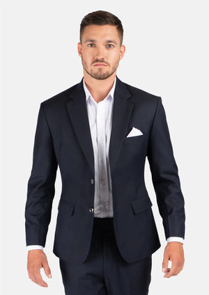 Astor Dark Navy Twill Suit