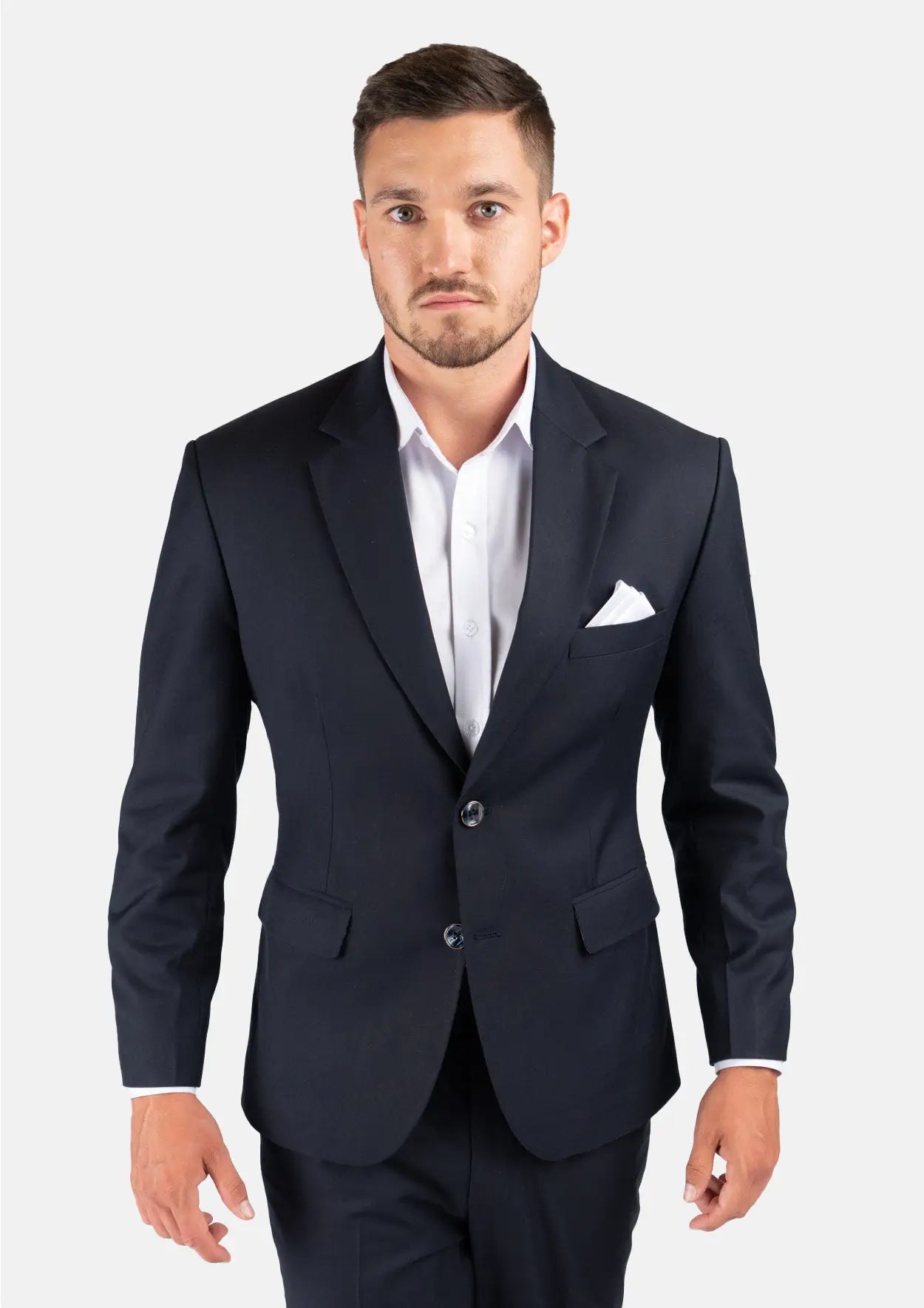 Astor Dark Navy Twill Suit - SARTORO