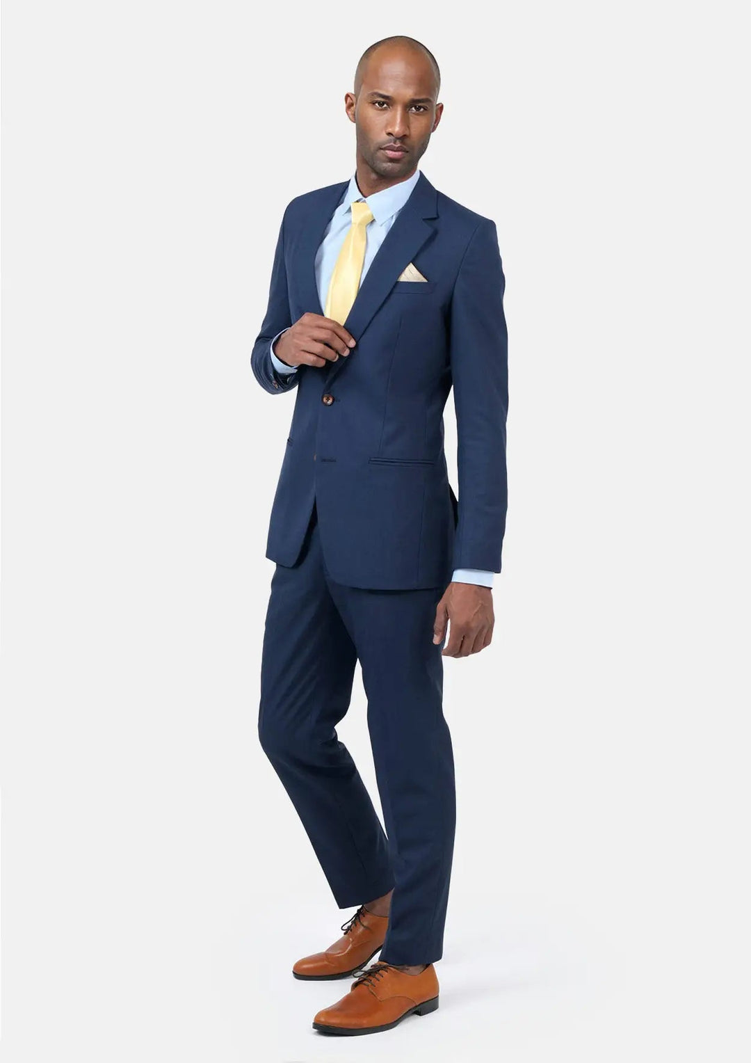 Astor Deep Blue Suit - SARTORO