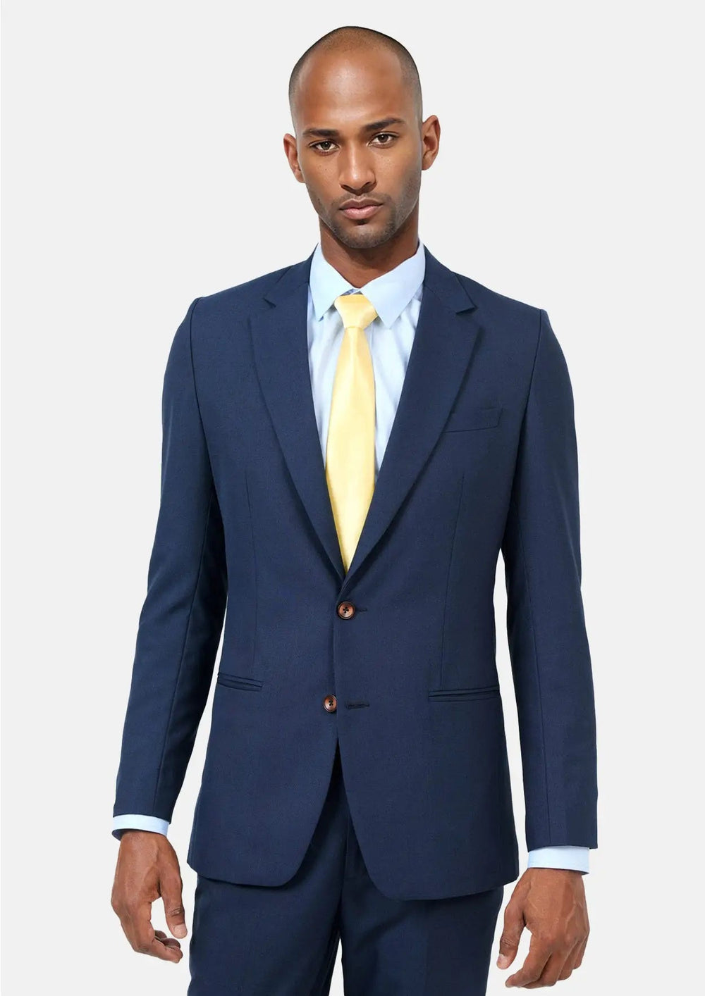 Deep Blue Sharkskin Suit415