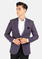 Astor Eminence Purple Stretch Jacket - SARTORO738