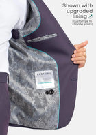 Astor Eminence Purple Stretch Suit - SARTORO95