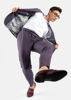 Astor Eminence Purple Stretch Suit - SARTORO777