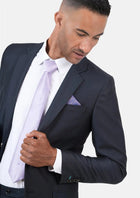 Astor Graphite Blue Microcheck Jacket - SARTORO805