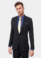 Astor Jet Black Twill Jacket - SARTORO