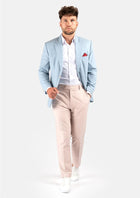 Astor Maya Blue Linen Jacket - SARTORO835