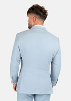 Astor Maya Blue Linen Jacket - SARTORO130