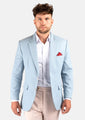 Astor Maya Blue Linen Jacket - SARTORO