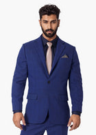 Astor Regal Blue Windowpane Suit - SARTORO806