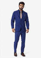 Astor Regal Blue Windowpane Suit - SARTORO113