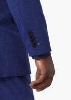 Astor Regal Blue Windowpane Suit - SARTORO357