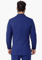 Astor Regal Blue Windowpane Suit - SARTORO367