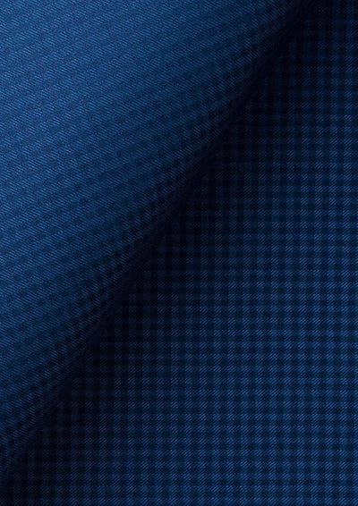 Astor Royal Blue Microcheck Jacket - SARTORO