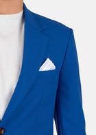 Astor Royal Blue Stretch Jacket - SARTORO576
