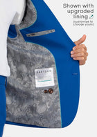 Astor Royal Blue Stretch Jacket - SARTORO405