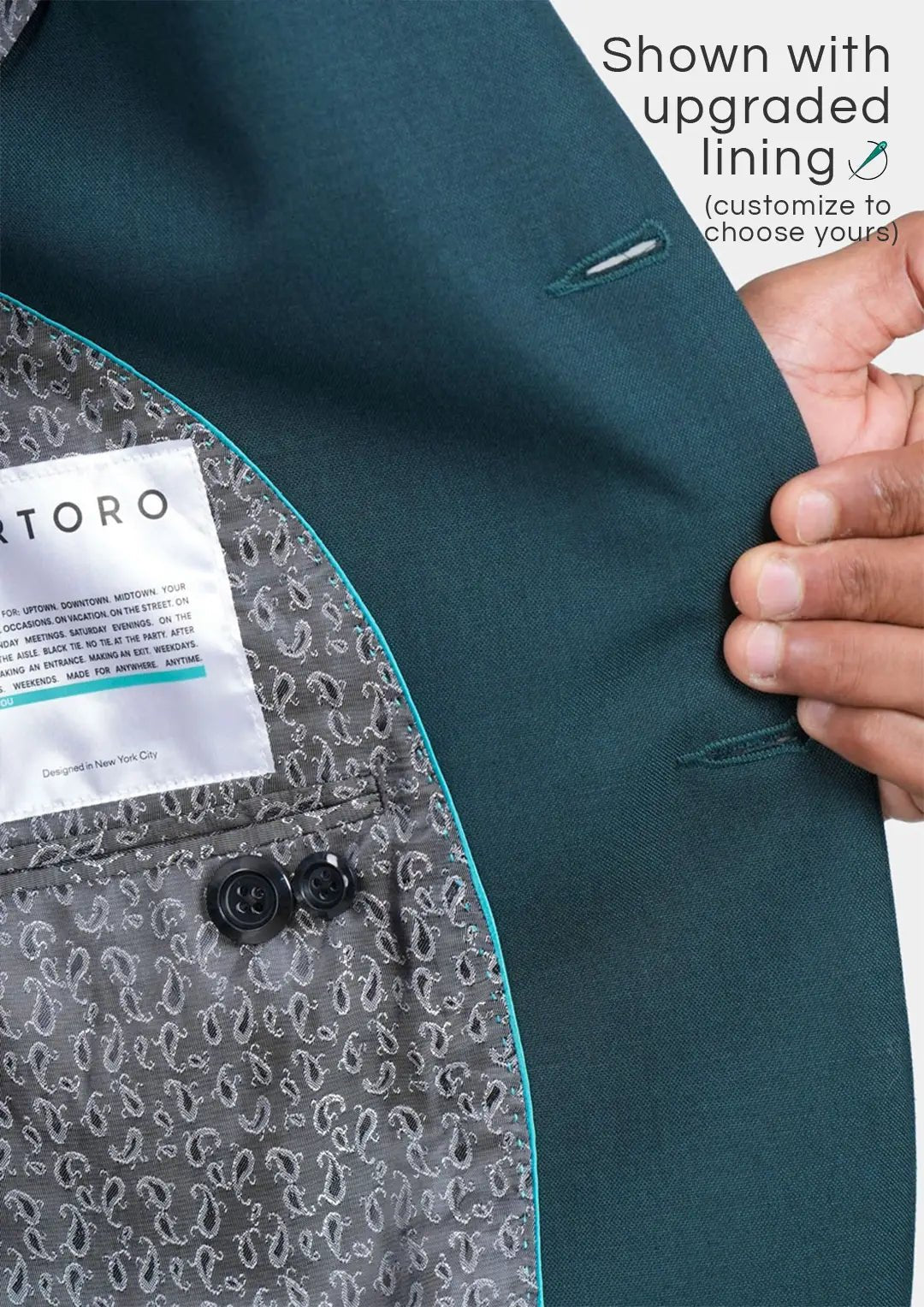 Astor Sacramento Green Suit - SARTORO