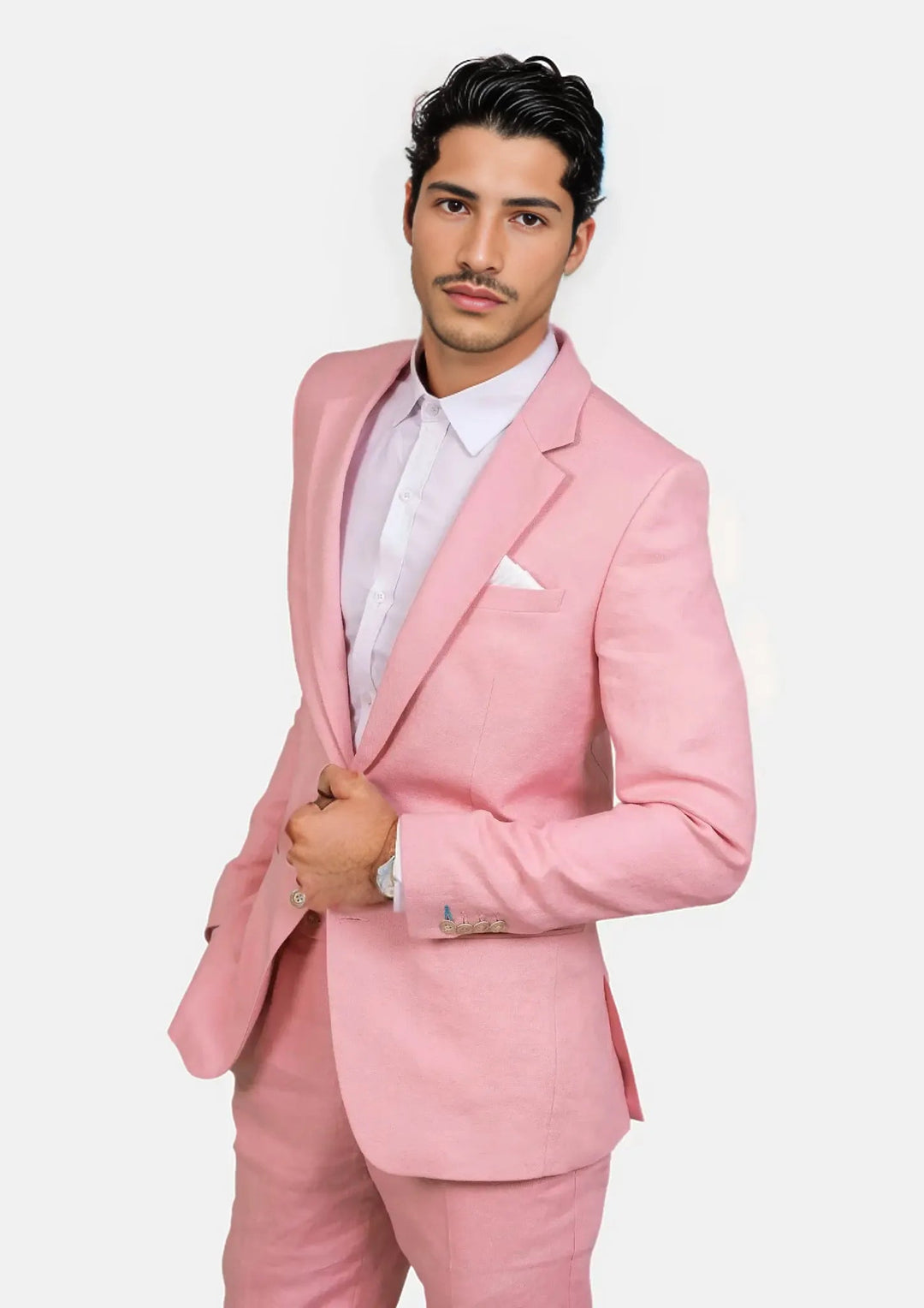 Salmon blazer outfit mens discount