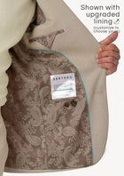 Astor Simply Taupe Linen Blend Suit - SARTORO689