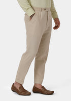 Astor Simply Taupe Linen Suit - SARTORO699