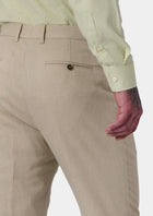 Astor Simply Taupe Linen Suit - SARTORO56
