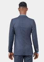 Astor Slate Grey Twill Jacket - SARTORO100
