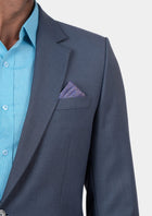 Astor Slate Grey Twill Jacket - SARTORO334