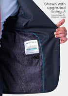 Astor Steel Grey Twill Jacket - SARTORO702