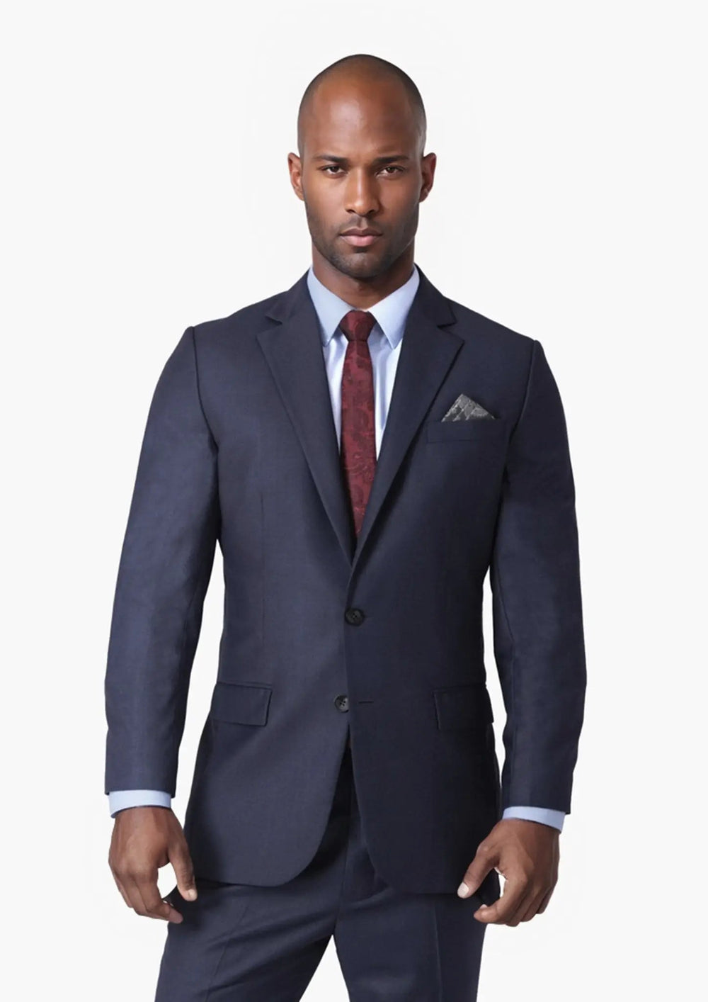 Steel Grey Twill Suit586