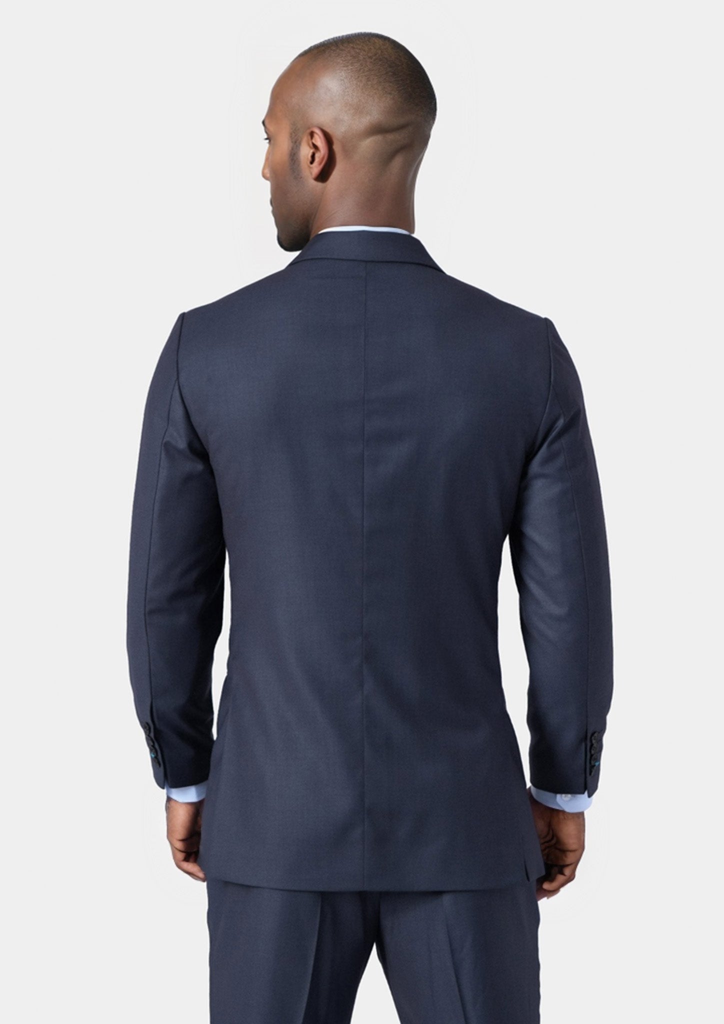 Astor Steel Grey Twill Suit - SARTORO