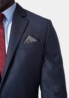 Astor Steel Grey Twill Suit - SARTORO845