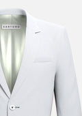Astor White Linen Jacket - SARTORO