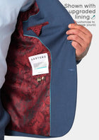 Astor Yale Blue Crosshatch Suit - SARTORO882