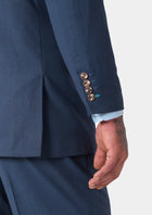 Astor Yale Blue Crosshatch Suit - SARTORO524