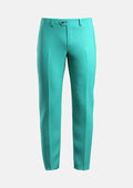 Atlantis Green Linen Pants - SARTORO