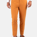 Baby Mustard Stretch Pants - SARTORO