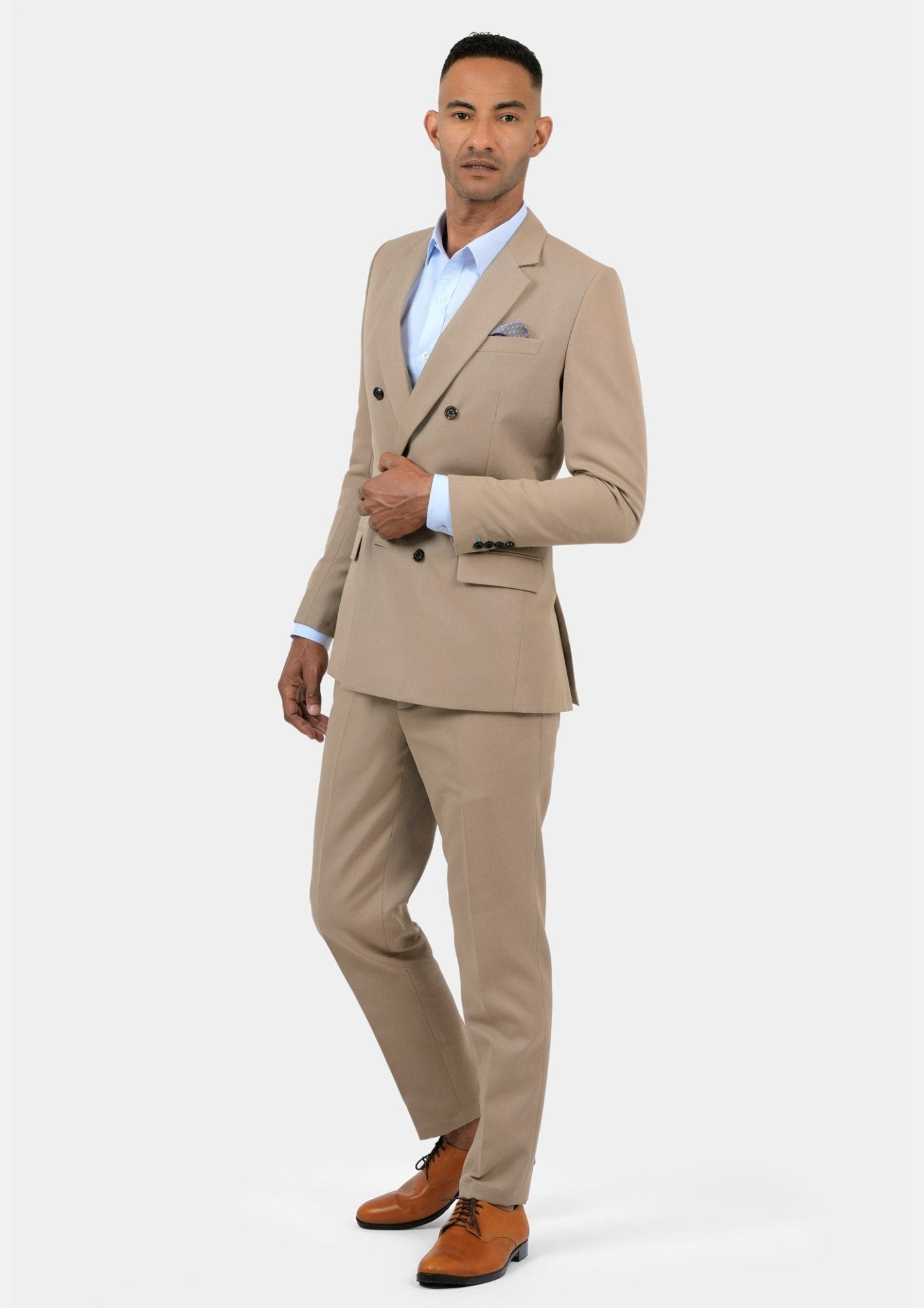 Beekman Khaki Cotton Jacket - SARTORO