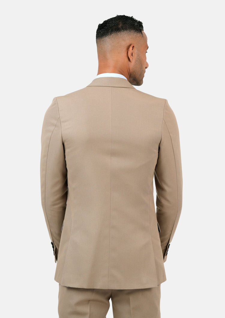 Beekman Khaki Cotton Suit - SARTORO235