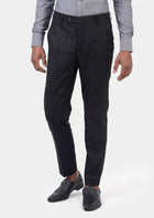 Black Check Pants - SARTORO425