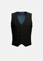 Black Check Vest - SARTORO899