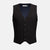 Black Linen Vest - SARTORO