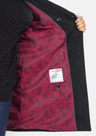 Black Wool Signature Peacoat - SARTORO300