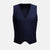 Blue Microcheck Vest - SARTORO