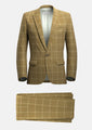 Bowery Gold Windowpane Suit - SARTORO