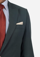 Bryant Vintage Green Twill Suit - SARTORO838