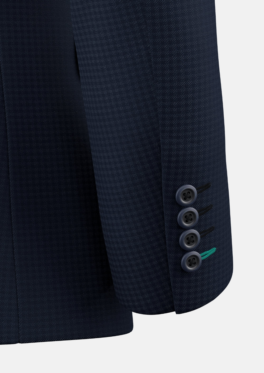 Broadway Navy Microcheck Suit - SARTORO
