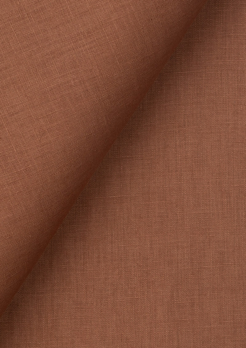 Amber Brown Linen Vest724