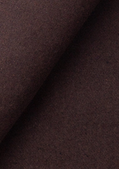 Brown Wool Signature Peacoat - SARTORO
