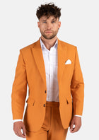 Bryant Baby Mustard Stretch Suit - SARTORO962